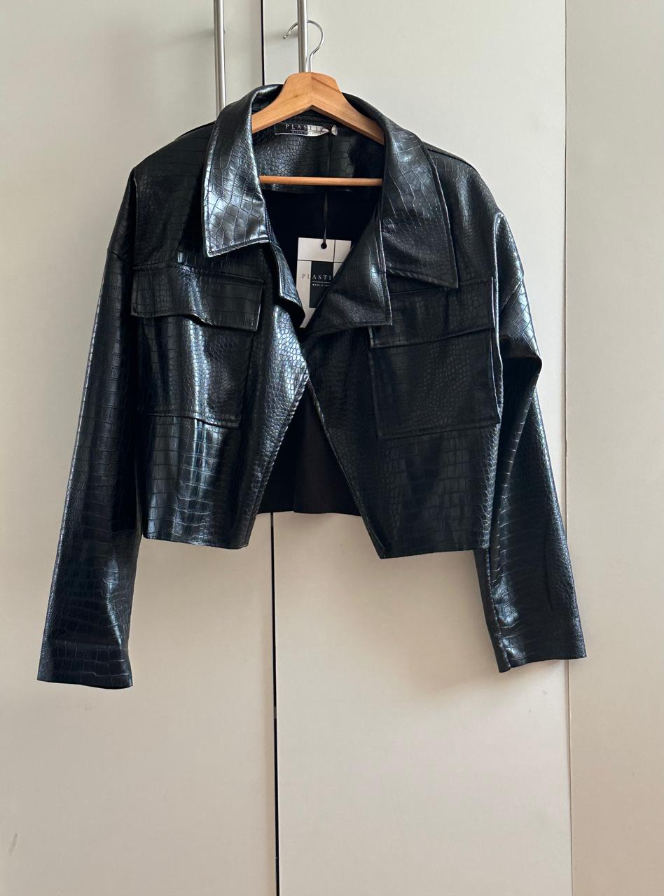Chaqueta de piel Plastika