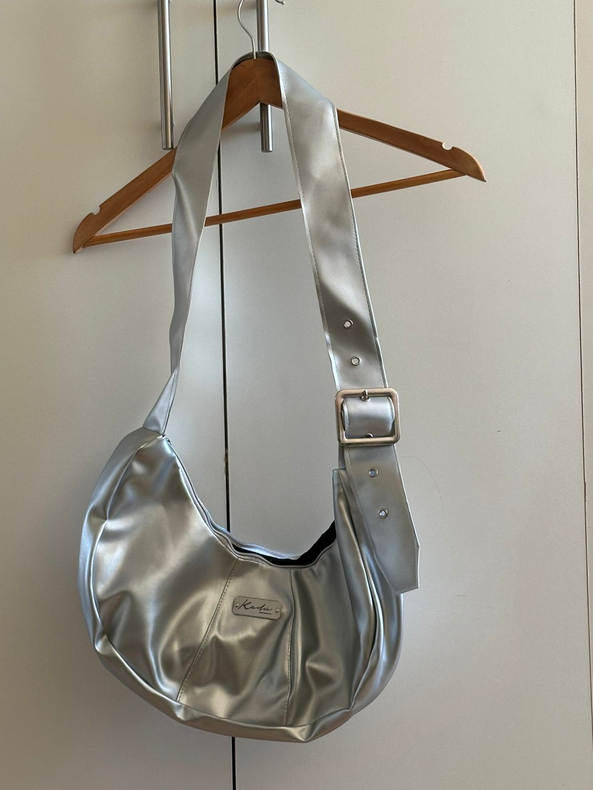 Bolso plateado