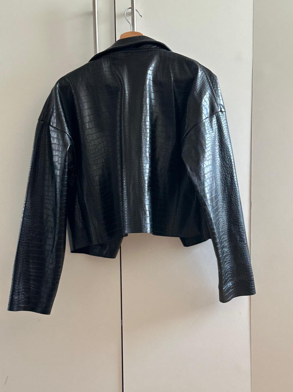 Chaqueta de piel Plastika